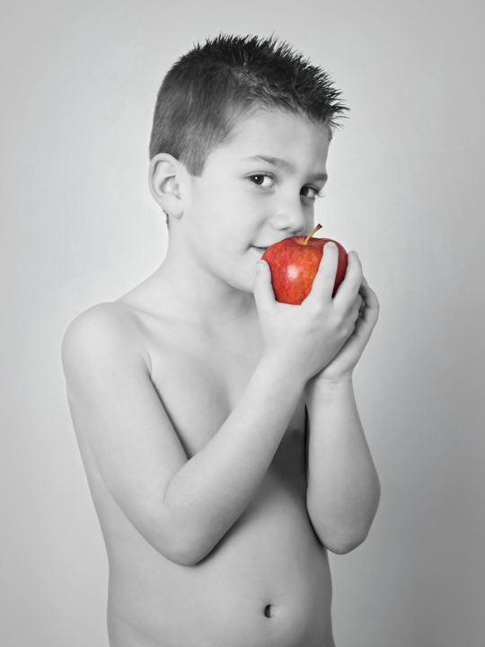 La manzana roja